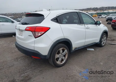 2016 Honda Hr-V Ex z USA, uszkodzony, nr VIN 3CZRU6H55GM725044